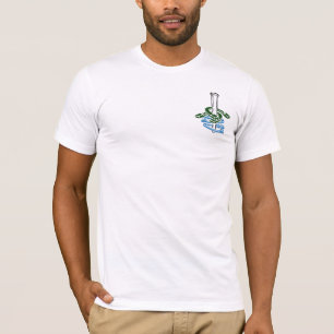 Mannen American Apparel Pocket T-Zee Schuimgrijs T-shirt