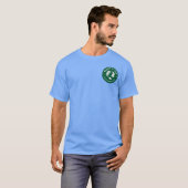 Mannen American Apparel T-shirt (Voorkant volledig)