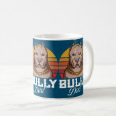 Mannen Amerikaans Bully Design for Dog Owner Bully Koffiemok (Voorkant rechts)
