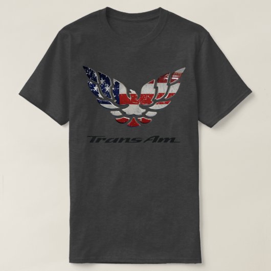 Mannen Amerikaanse spier Pontiac Firebird Trans Am T-shirt (Design voorkant)