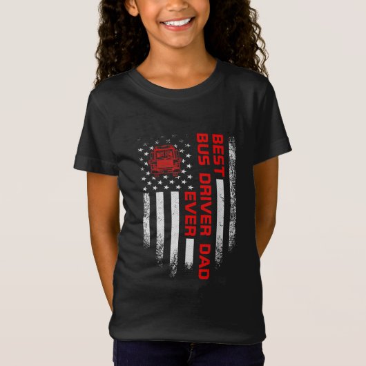 Mannen Amerikaanse vlag Beste School T-shirt (Voorkant)