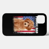 Mannen  Amerikaanse vlag: pap pauskie voor pap Case-Mate iPhone Case (Achterkant (horizontaal))