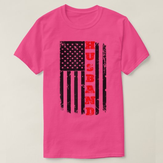 Mannen Amerikaanse vlag Vader Dag - Pap TShi T-shirt (Design voorkant)