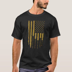 Mannen-Amerikaanse Vlagenbeschermster Broeder Vade T-shirt