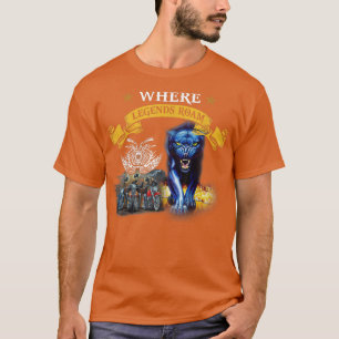 Mannen -Amerikaanse wandelaar CMJ Panther Grafisch T-shirt