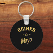 Mannen & Vrouwen Cinco de Mayo Outfit - Cinco Sleutelhanger (Voorkant)