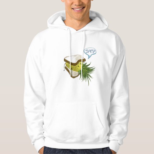 Mannen anananas Logo Hoodie (Voorkant)