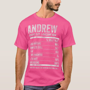 Mannen Andrew Nutrition Persoonlijke benaming Funn T-shirt