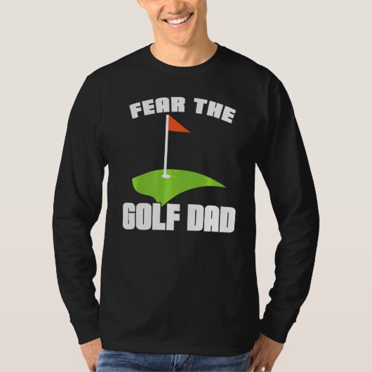 Mannen angst voor de Golfpapassport T-shirt (Voorkant)