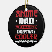Mannen Anime Pap Funny Vaderdag Otaku Manga Keramisch Ornament (Links)