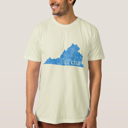 Mannen Appalachia Virginia T-shirt (Voorkant)