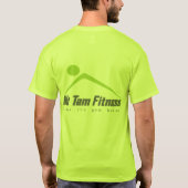 Mannen Apparel California Fleip Jogge T-shirt (Achterkant)