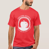 Mannen Apple T-shirt rood (Voorkant)