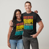Mannen aquatische instructeur opa als een opa b t-shirt (Unisex)
