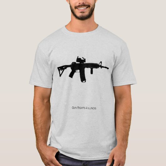 Mannen AR15 T Shirt (Voorkant)
