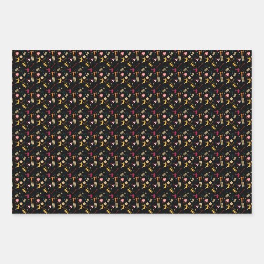 Mannen architectuur - Boys Bow n Arrow Abstracte k Inpakpapier Vel (Voorkant)