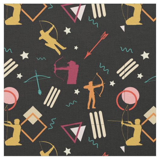 Mannen architectuur - Boys Bow n Arrow Abstracte k Stof (Close Up)