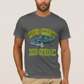 Mannen Asphalt 1953 Chevy 210 T-shirt (Voorkant)