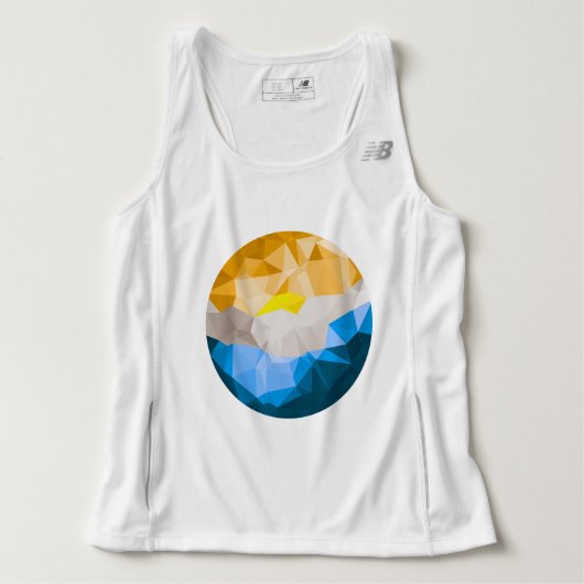 Mannen Athletic SS Tank (Design voorkant)