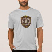 Mannen Athletic T-Shrit - Texas BBQ Posse Logo T-shirt (Voorkant)
