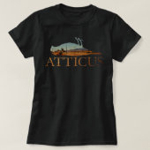 Mannen ATTICUS Horizon Bird T Shirt (Fotoafdrukken (Design voorkant)