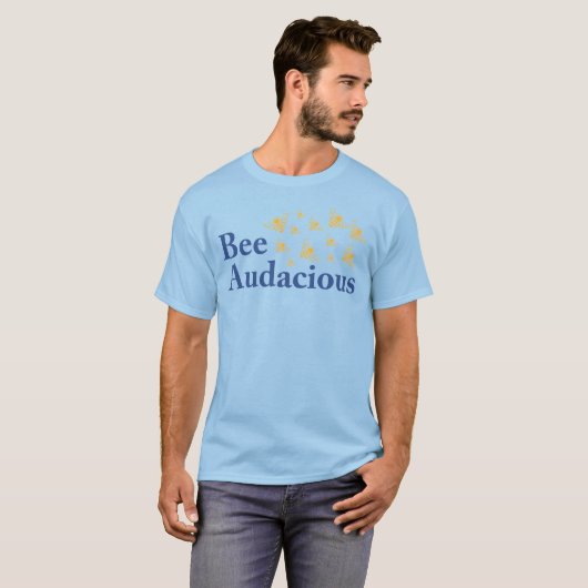 Mannen Audacious Stropdas-Dye T-Shirt (Voorkant volledig)