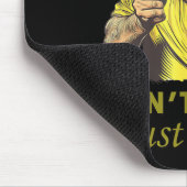 Mannen augurkenbal denkt niet alleen grappige Trum Muismat (Hoek)