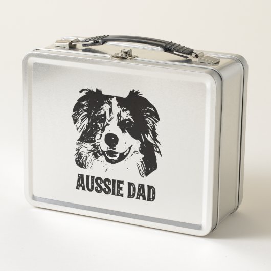 Mannen Aussie Pa - Australische Shepherd Dog Dad (Voorkant)