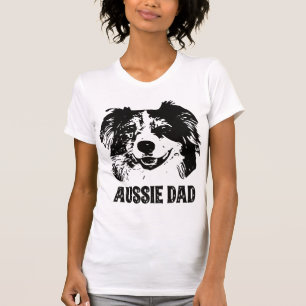 Mannen Aussie Pa - Australische Shepherd Dog Dad T-shirt