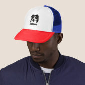 Mannen Aussie Pa - Australische Shepherd Dog Dad Trucker Pet (In situ)