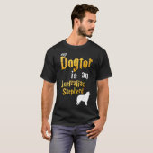 Mannen Australian Shepherd Dog Australian Shepherd T-shirt (Voorkant volledig)
