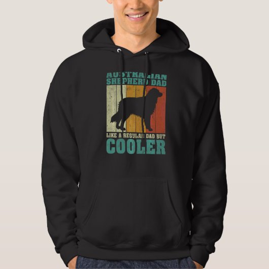 Mannen Australische schapenvader als een gewone va Hoodie (Voorkant)