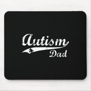 Mannen autisme Papa geeft autisme voorlichting Muismat