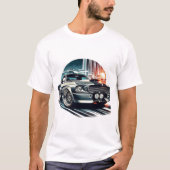 Mannen Auto T-Shirt (Voorkant)