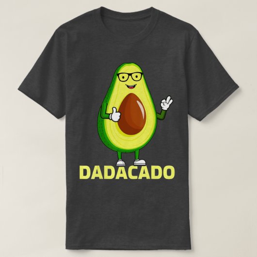 Mannen Avocado Lover Funny Dadacado Vaderdag Avo T-shirt (Design voorkant)