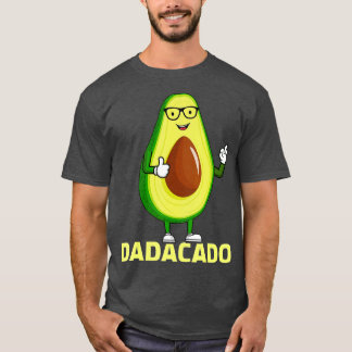 Mannen Avocado Lover Funny Dadacado Vaderdag Avo T-shirt