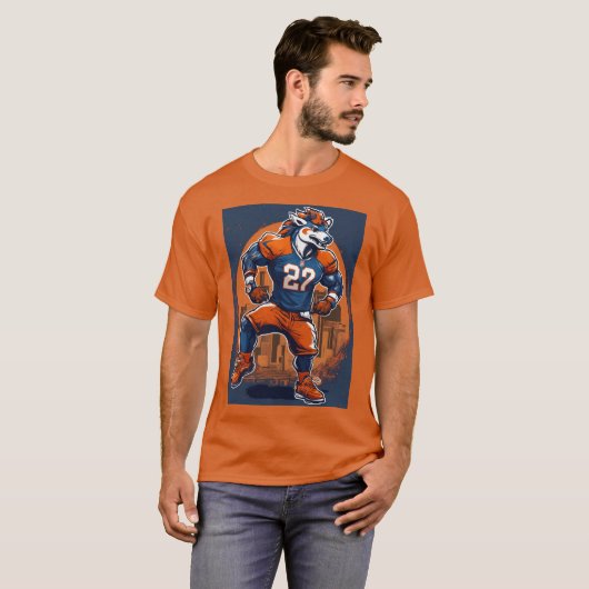  Mannen avontuurkaart T-shirt (Voorkant volledig)