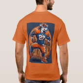  Mannen avontuurkaart T-shirt (Achterkant)