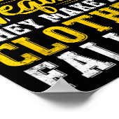 Mannen baarden zijn als tequila ze maken mijn kler poster (Hoek)