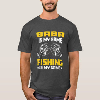 Mannen Baba is mijn naam Vist game outfit Mannen P T-shirt