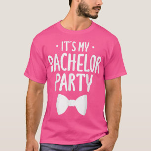 Mannen Bachelor Huwelijk Bruidegom Trouwen Grappig T-shirt