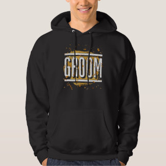 Mannen Bachelorfeest Huwelijk Bruidegom Trouwen On Hoodie
