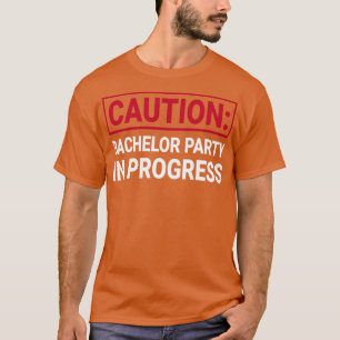 Mannen Bachelorfeest in uitvoering Stag Bruidsjonk T-shirt