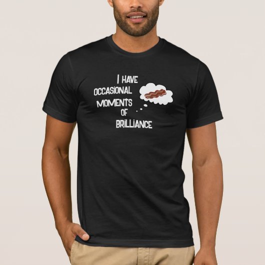 Mannen Bacon Brilliance T-shirt (Voorkant)