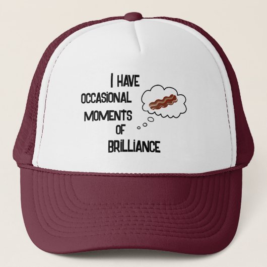 Mannen Bacon Brilliance Trucker Pet (Voorkant)