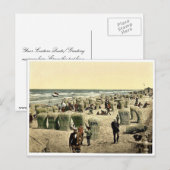 Mannen badplaats, Norderney, Duitsland magnificus Briefkaart (Voorkant / Achterkant)