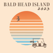 Mannen Bald Head Island T-shirt met lange mouwen