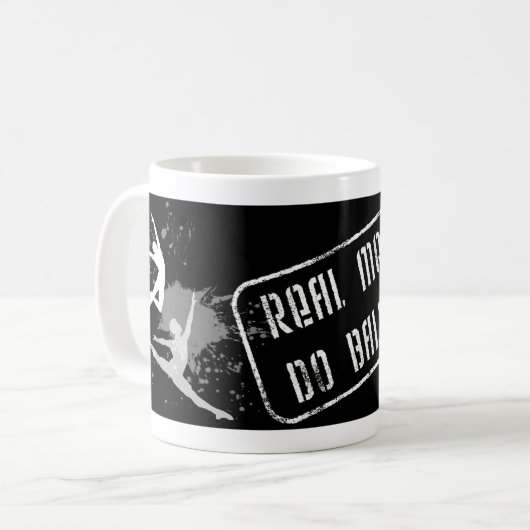 Mannen Ballet Mok (Voorkant links)