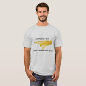 Mannen Bananenschil T-shirt (Voorkant volledig)