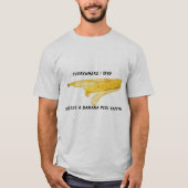 Mannen Bananenschil T-shirt (Voorkant)
